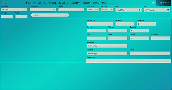 Jewellery Software | Jewellery Billing Software Online Dashboard