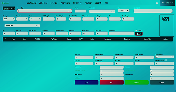 Jewellery Software | Jewellery Billing Software Online Dashboard