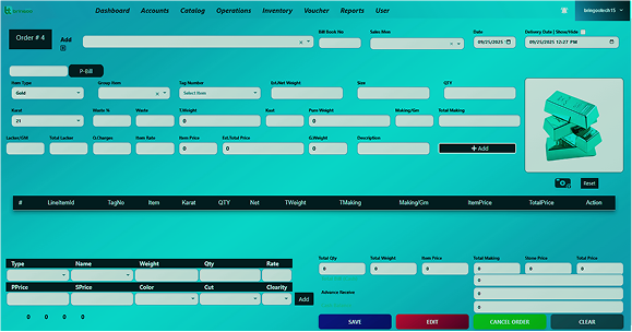 Jewellery Software | Jewellery Billing Software Online Dashboard