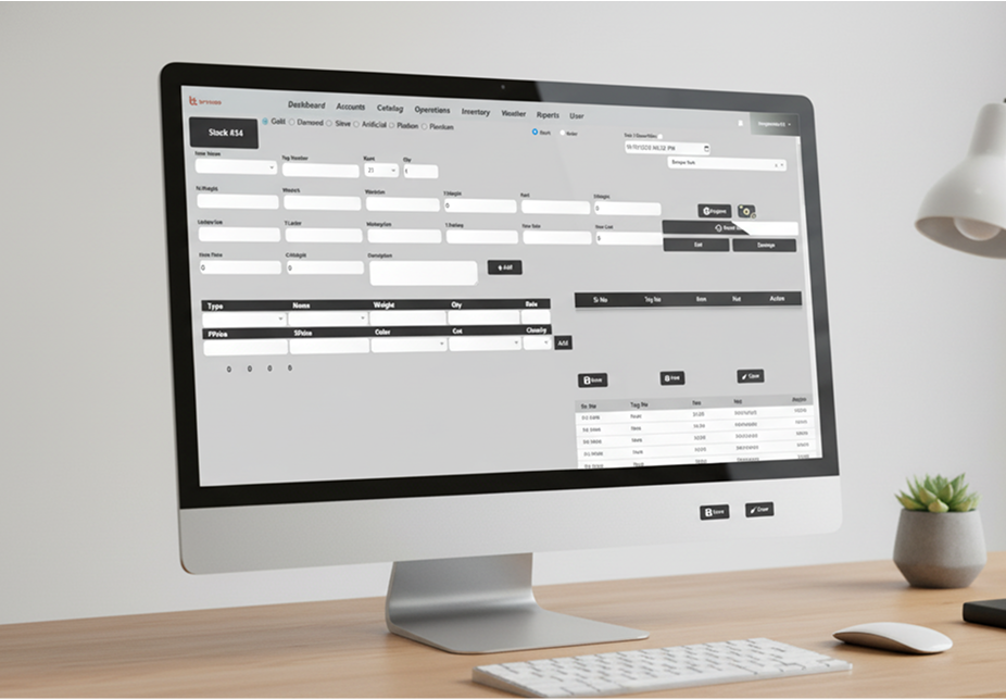 Web Based ERP Jewellery software